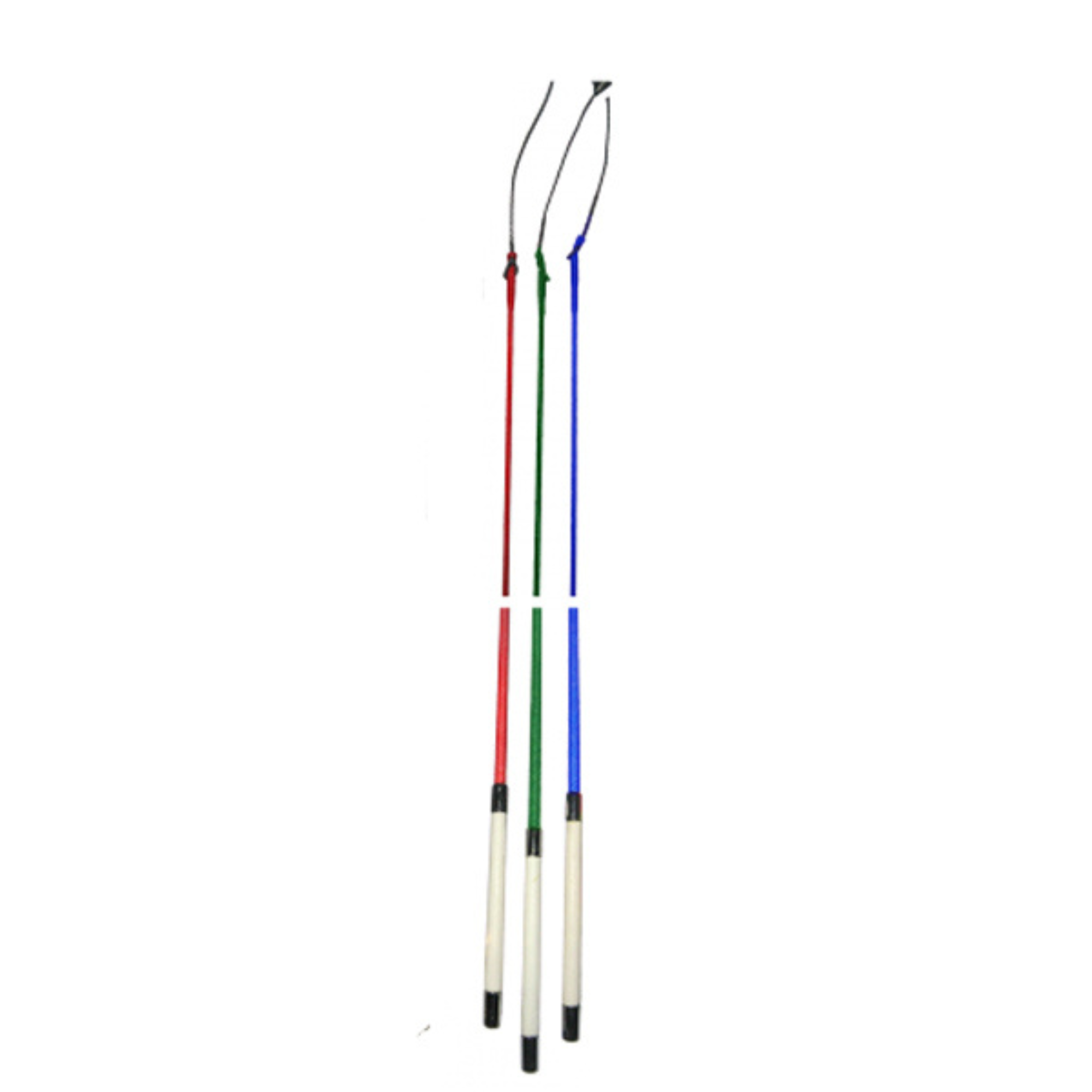 Dressage Whip – Silver & White Handle