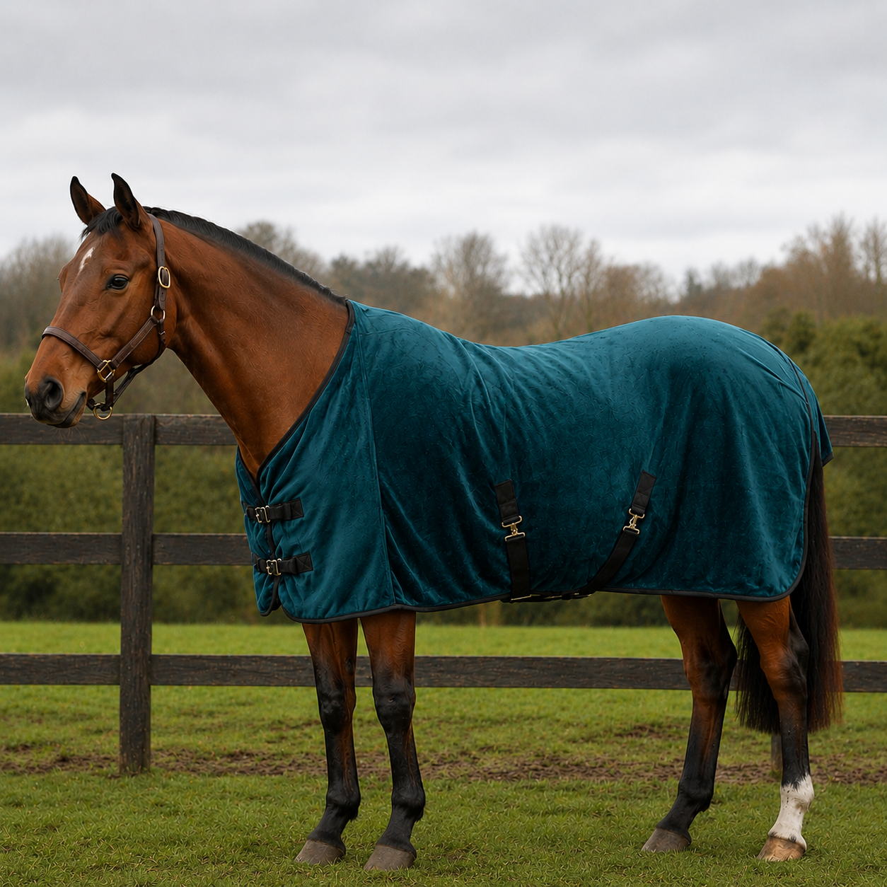 Trident Fleece Blanket - Mongolian Fleece