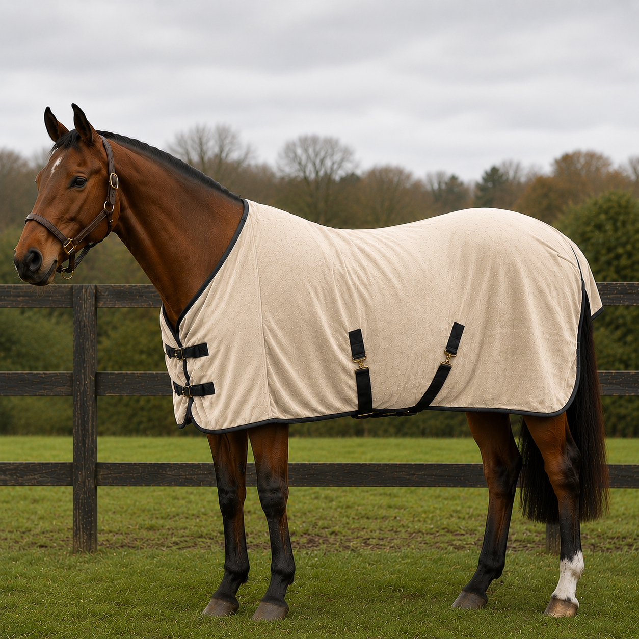 Trident Fleece Blanket - Mongolian Fleece