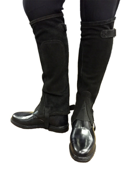 Childrens Half Suede Chaps with Zip